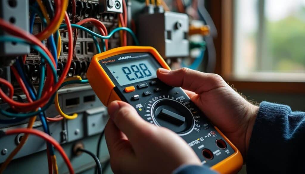 Comment vérifier la sécurité électrique du tableau de la maison avec un multimètre