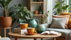 Comment harmoniser les couleurs et tendances des potiches dans le salon ?