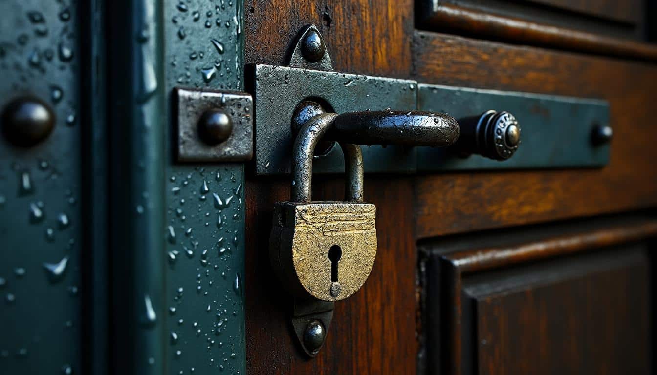 Que faire pour une serrure bloquée pendant une nuit d'orage