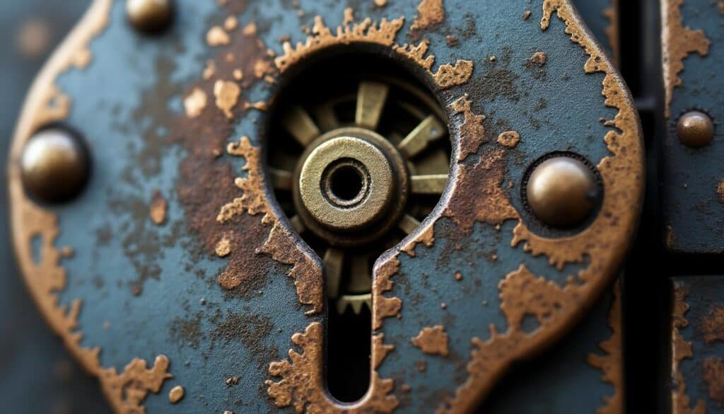 Identifier et résoudre une serrure bloquée par un vieux mécanisme