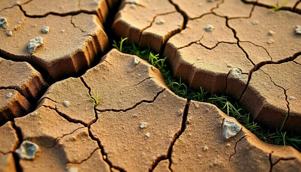 Éviter la fissuration de votre sol argileux en été