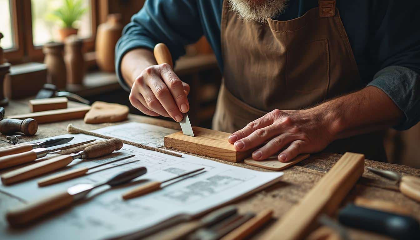 Illustration: Comprendre l’importance de la lame adaptée pour bien découper le bois