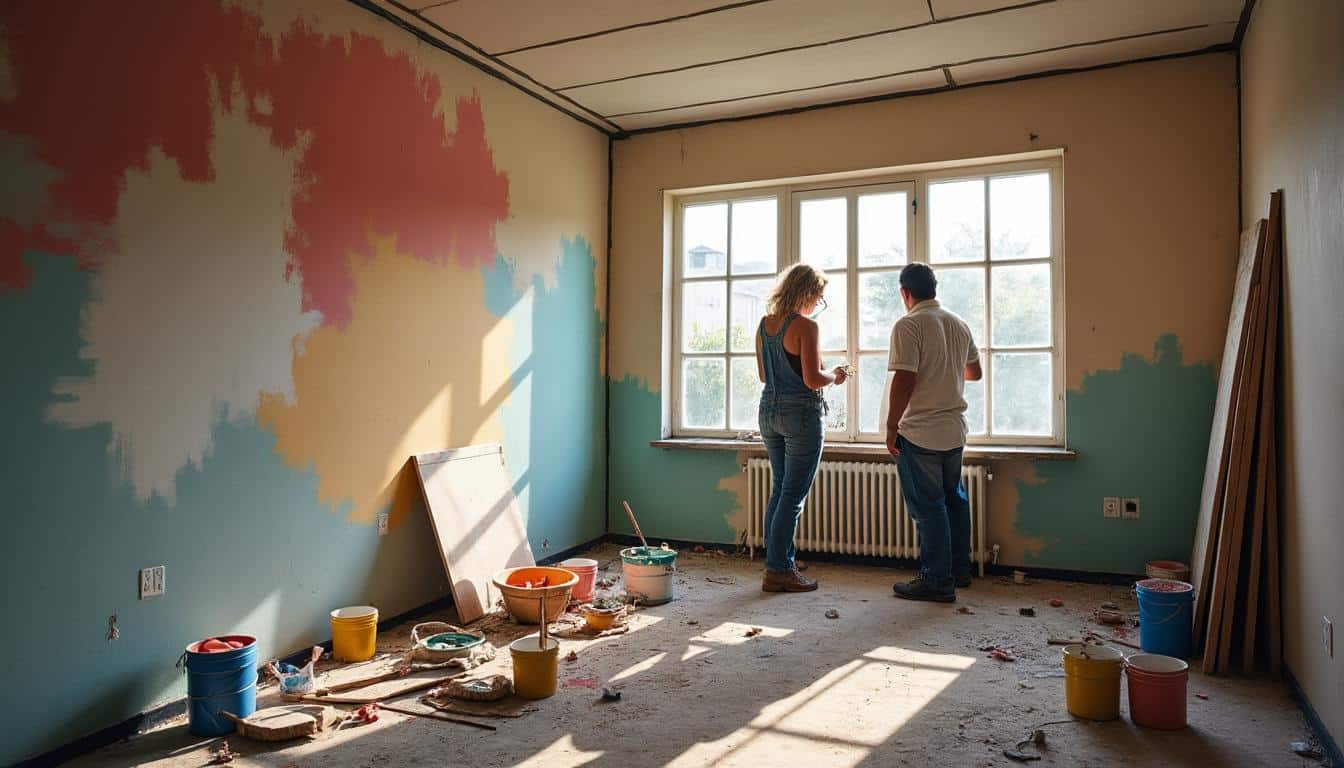 Bien choisir les couleurs de peinture des murs lors d’une rénovation