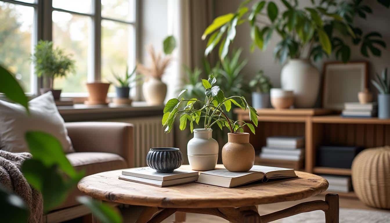 Explorer les styles de décoration variés avec des potiches en salon