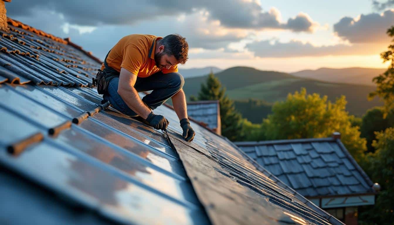 Illustration: Comprendre le rôle essentiel de la bande de rive dans la toiture