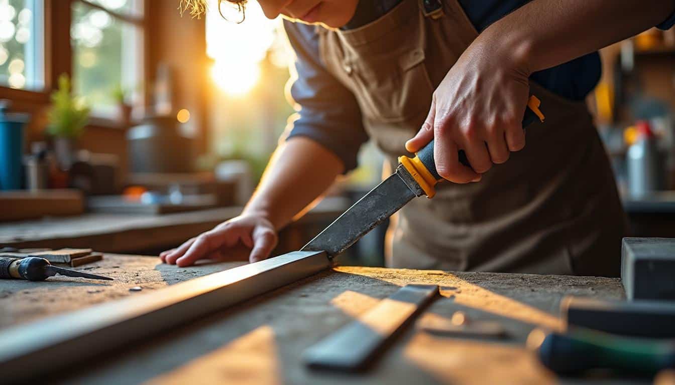 Illustration: Comment bien réussir la coupe de l’aluminium avec une scie à métaux ?