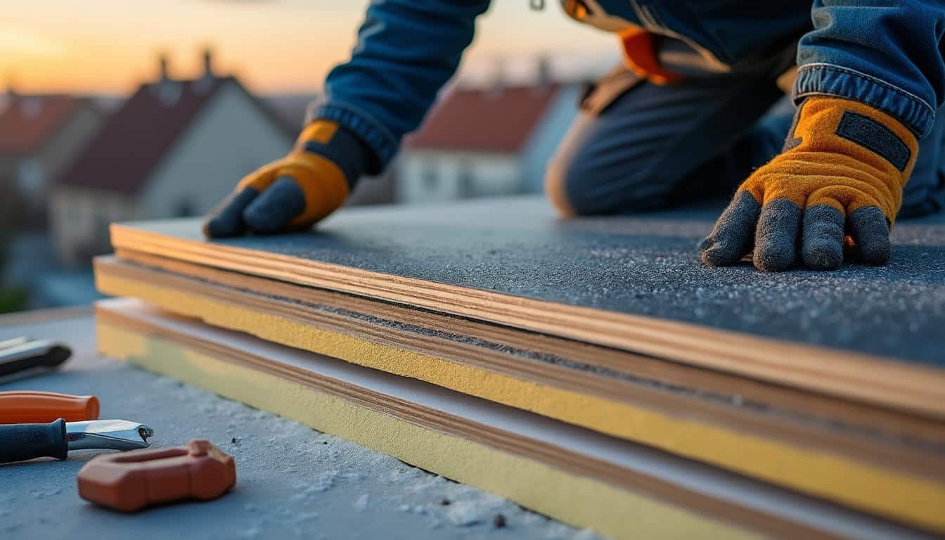 Illustration: Comprendre le panneau sandwich pour toiture : définition et caractéristiques essentielles