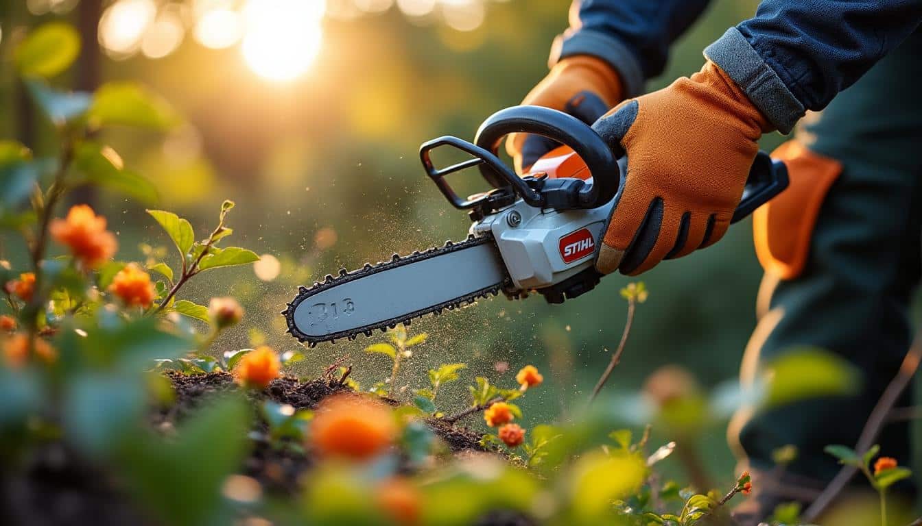 Scie à batterie Stihl : puissance, autonomie et maniabilité idéales