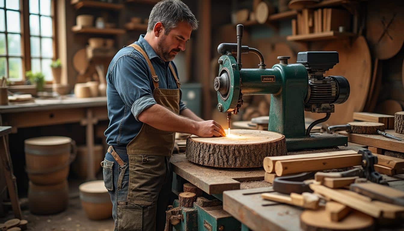 Illustration: Comment fonctionne une scie à bûches et quelles sont ses pièces essentielles
