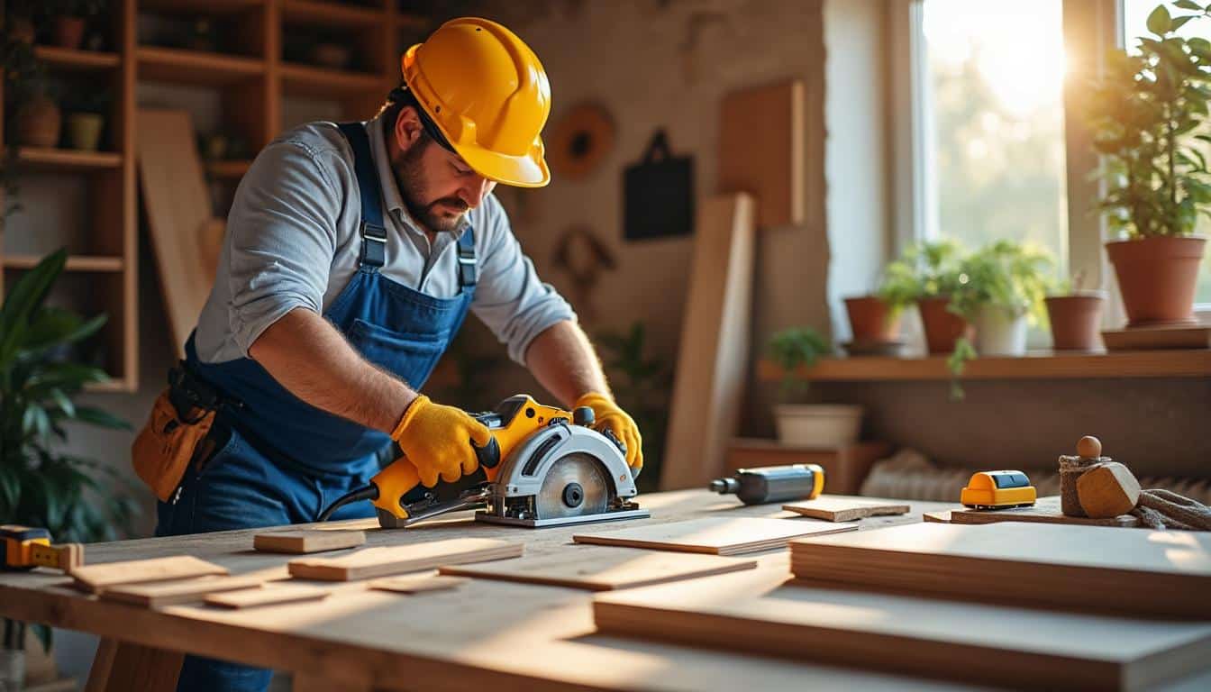 Illustration: Comment bien choisir la scie adaptée pour la découpe du parquet flottant