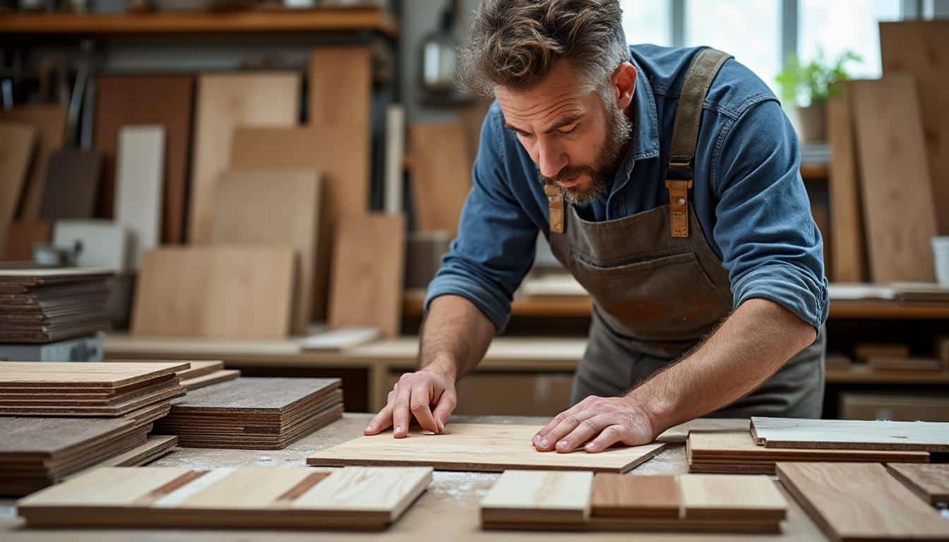 Illustration: Choisir la lame idéale pour optimiser la découpe du parquet flottant