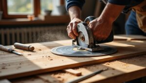 Scie pour parquet flottant : choix et astuces pour une découpe parfaite
