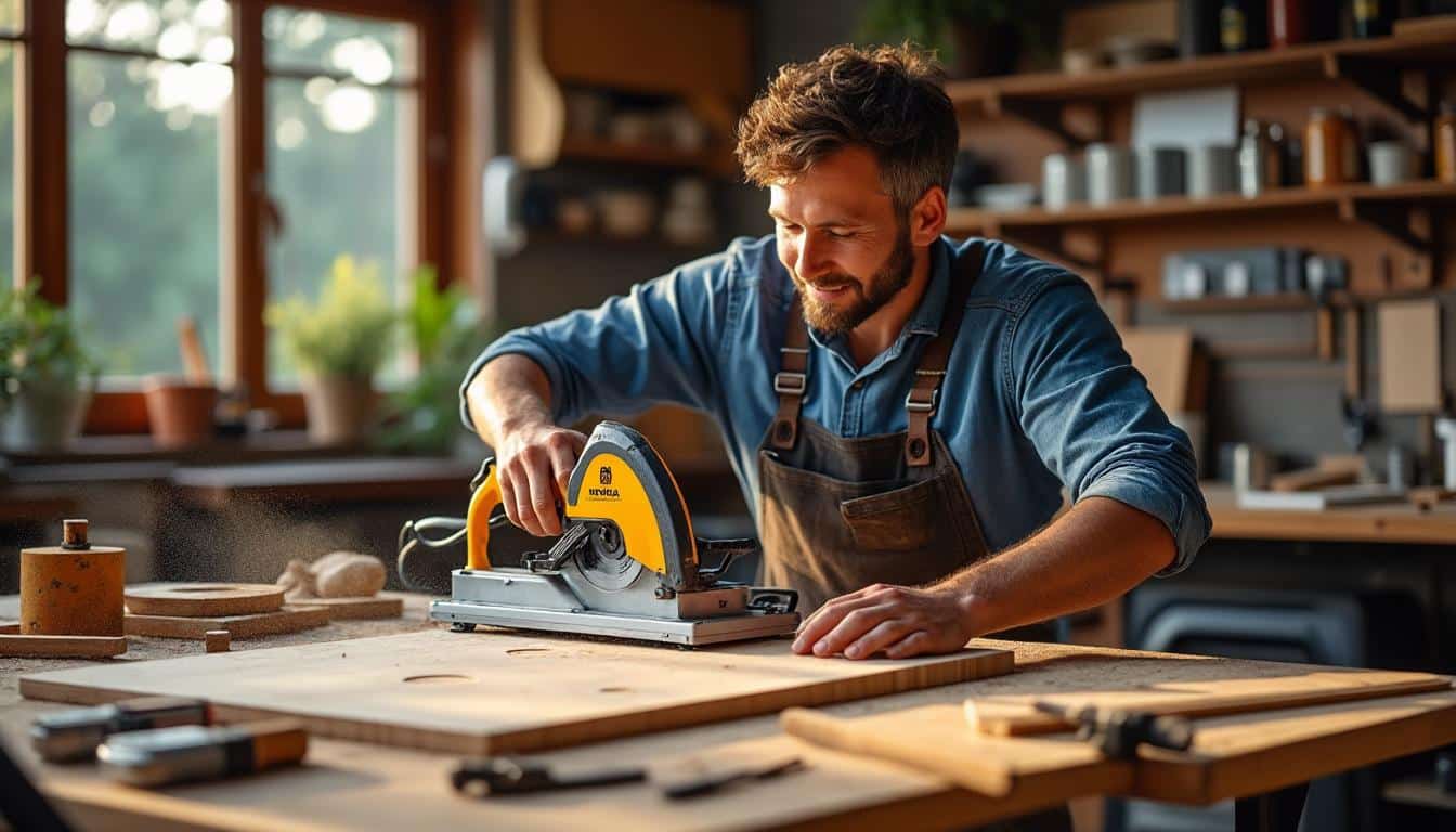Illustration: Pourquoi la scie sauteuse Hychika séduit les amateurs de découpe précise
