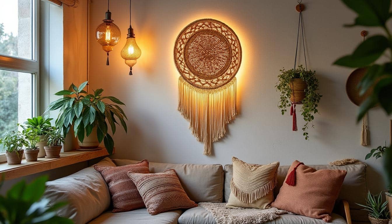 Illustration: Les spécificités des appliques murales aux inspirations bohèmes et chics