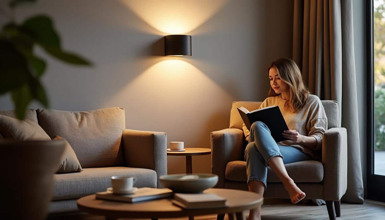 Illustration: Comment reconnaître une applique murale liseuse et ses atouts contemporains