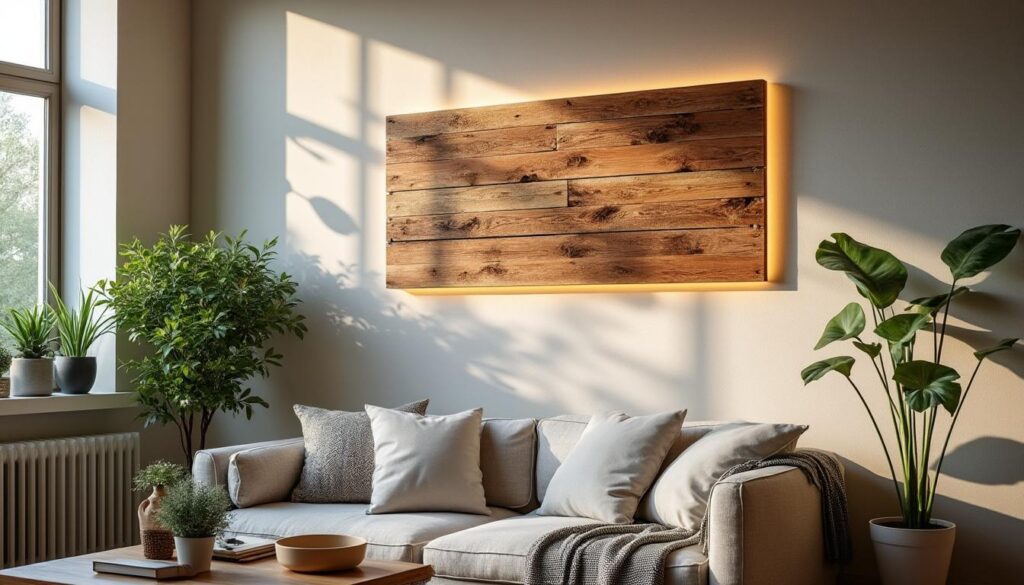 Applique murale naturelle : Éclairage chic et écologique pour votre intérieur