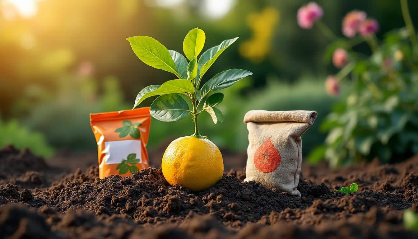 Illustration: Les types d’engrais adaptés au citronnier : naturel, organique et minéral