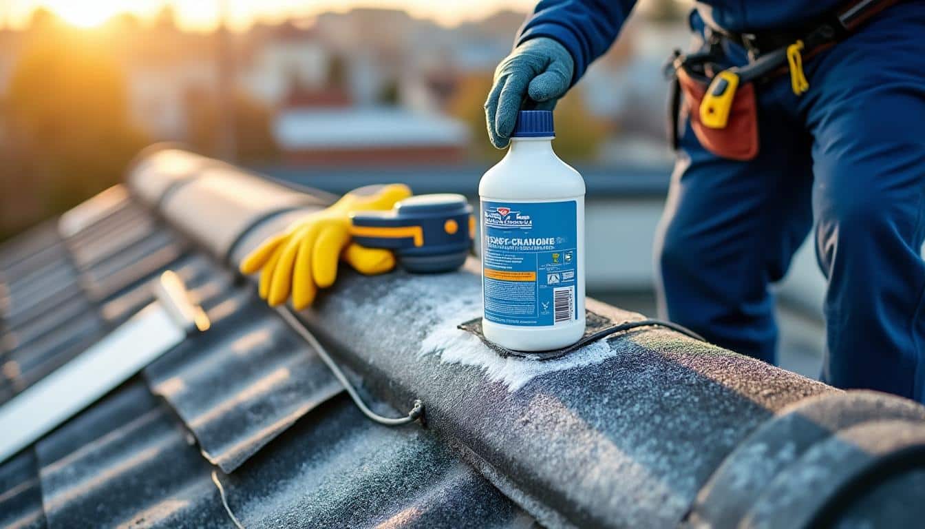 Illustration: Comprendre le rôle et la composition d’un produit de nettoyage pour toiture en ardoise