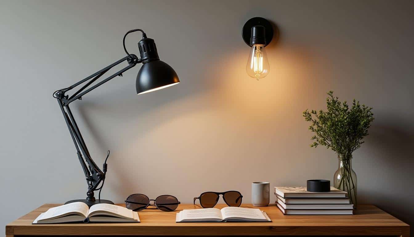 Illustration: Comprendre le fonctionnement et les caractéristiques d’une lampe à bras articulé fixée au mur