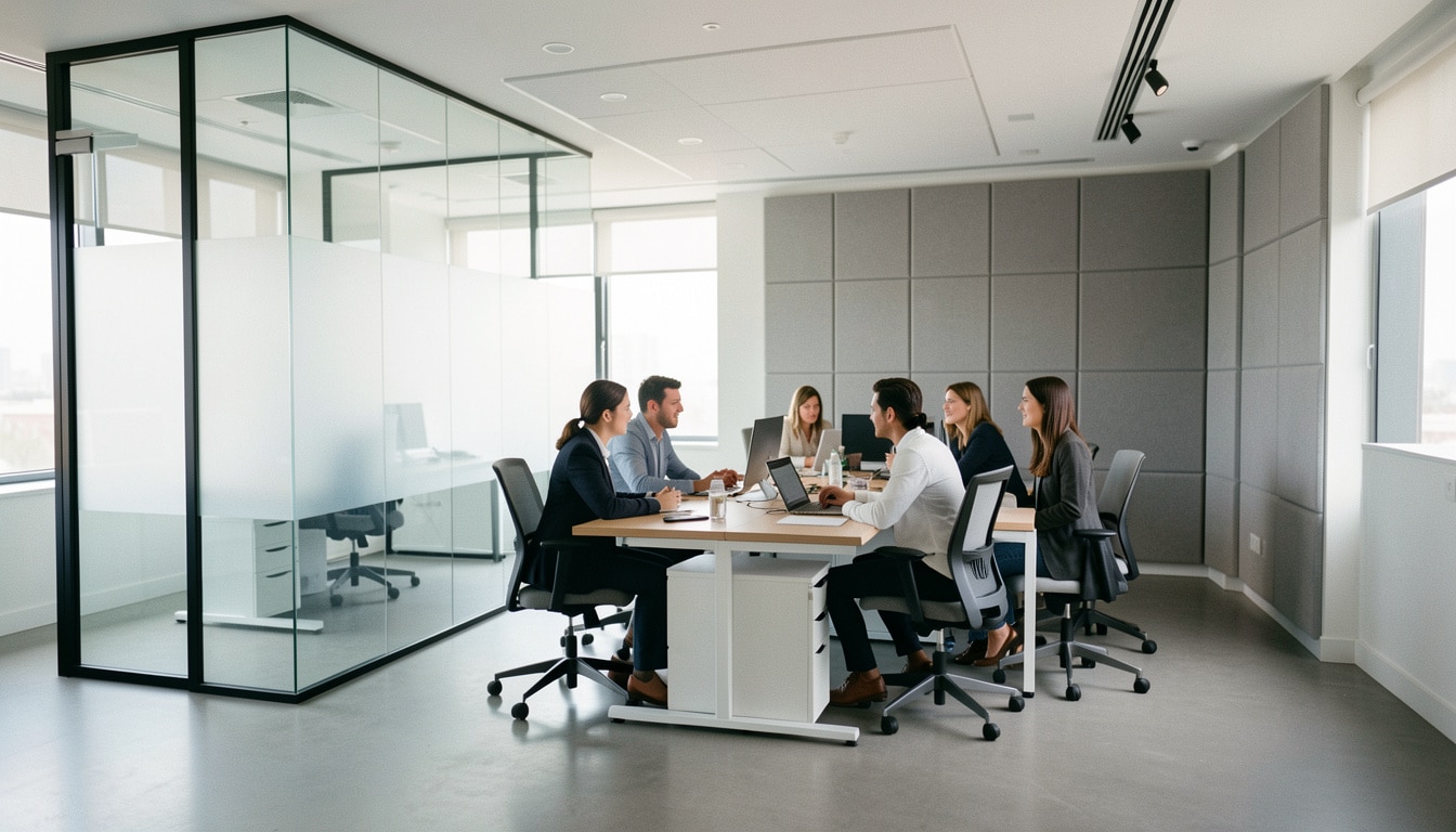 Cloison amovible de bureau : confort et flexibilité