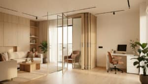 Cloison extensible accordéon : usages et avantages
