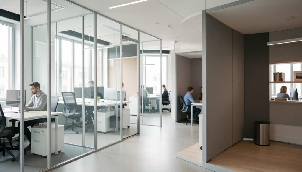 Cloisonnement de bureau : bien choisir ses solutions