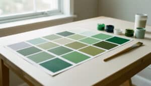 Nuancier de peinture verte pour bien choisir sa teinte