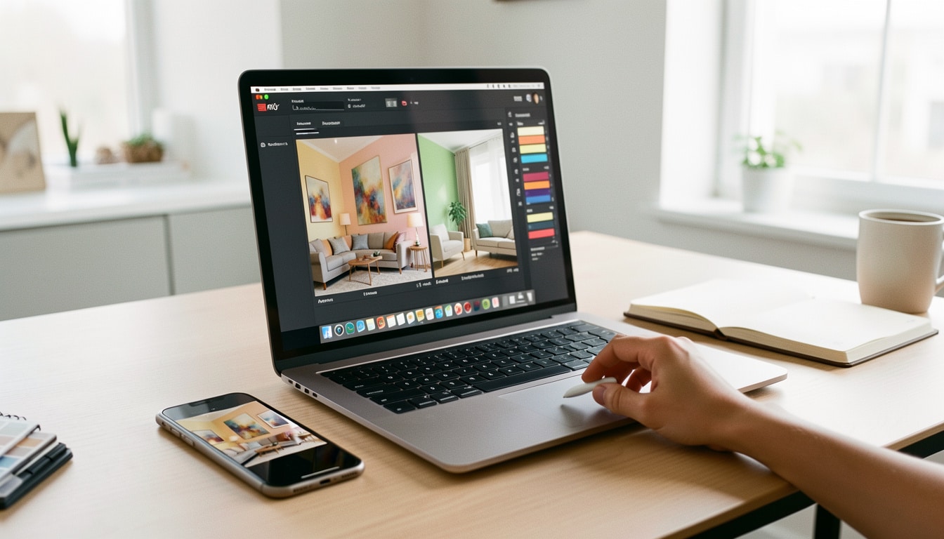 Simulateur de peinture gratuit avec photo : bien choisir